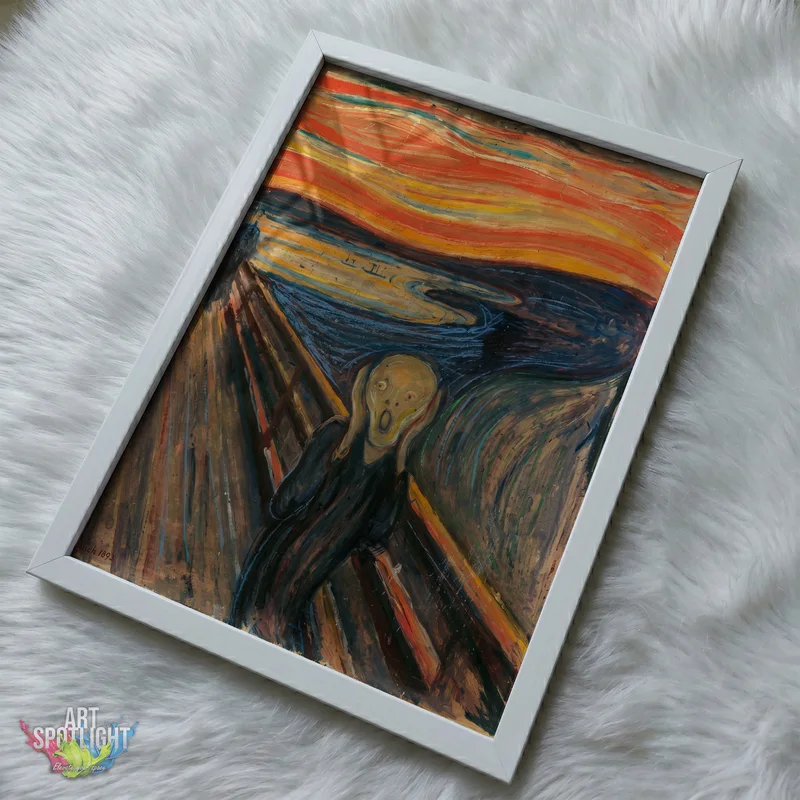 THE SCREAM BY EDVARD MUNCH
