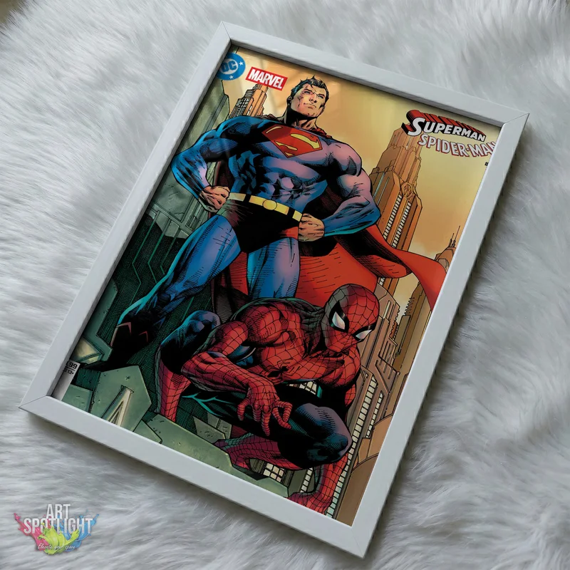 SUPERMAN AND SPIDER-MAN