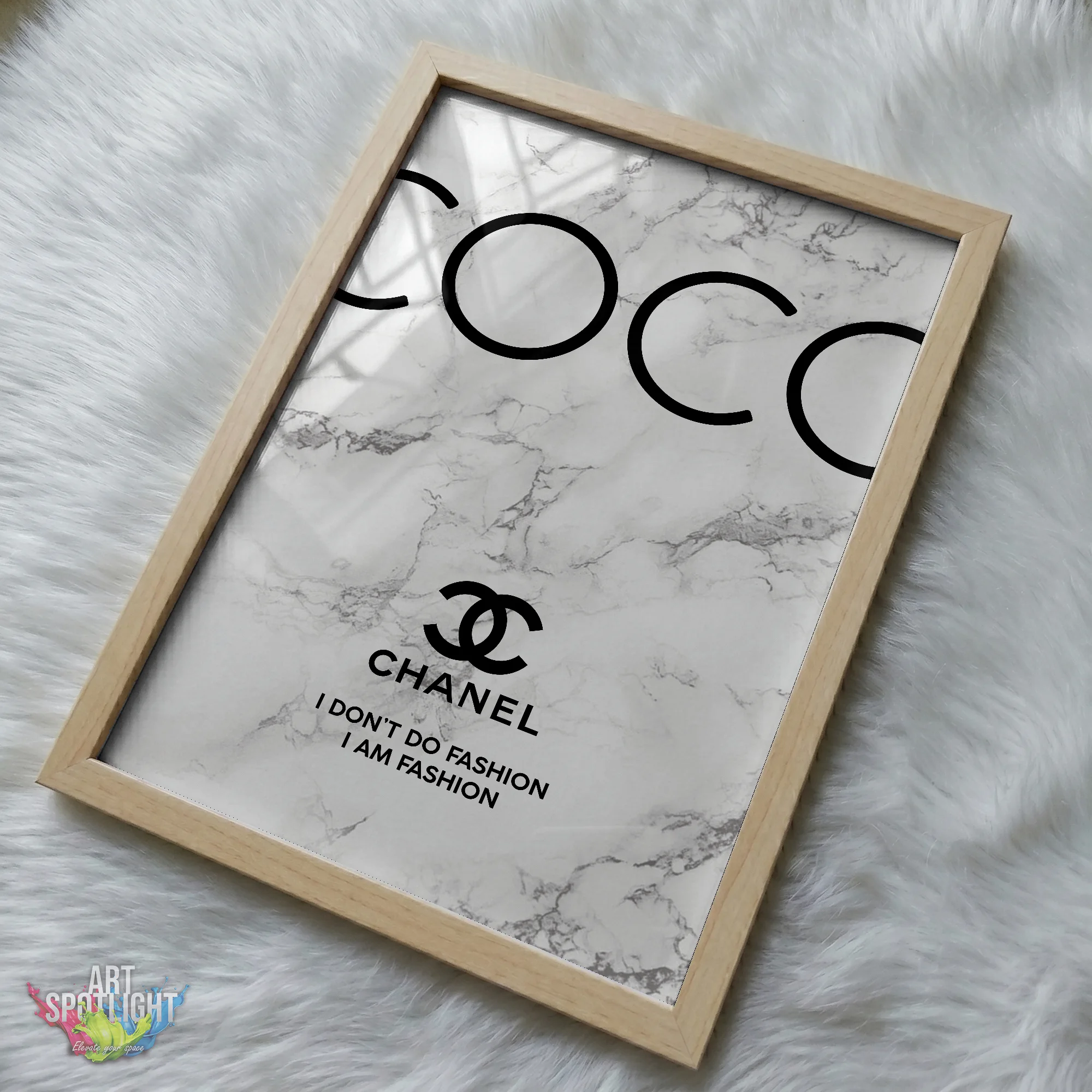 COCO CHANEL WHITE MARBLE