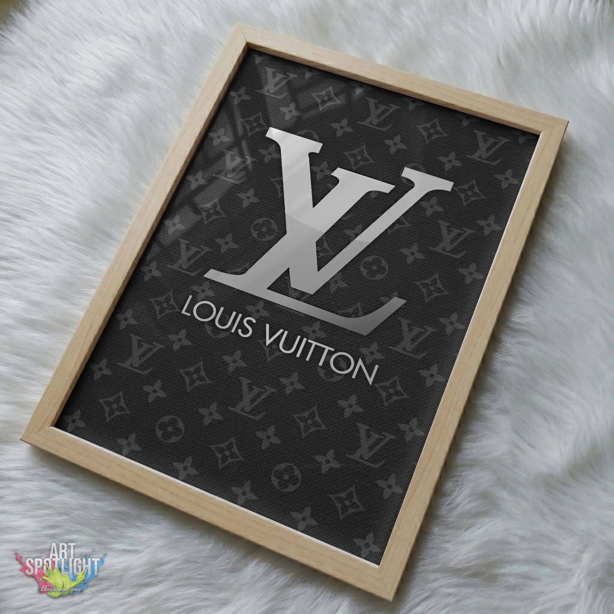 LOUIS VUITTON BLACK MONOGRAM