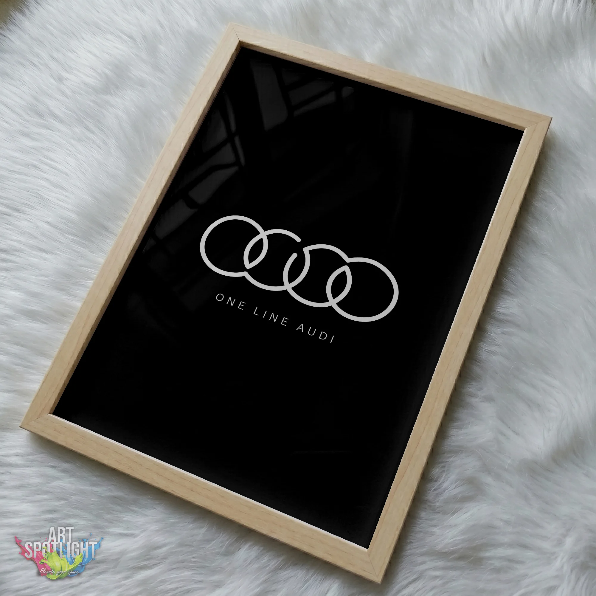AUDI ONE LINE LOGO