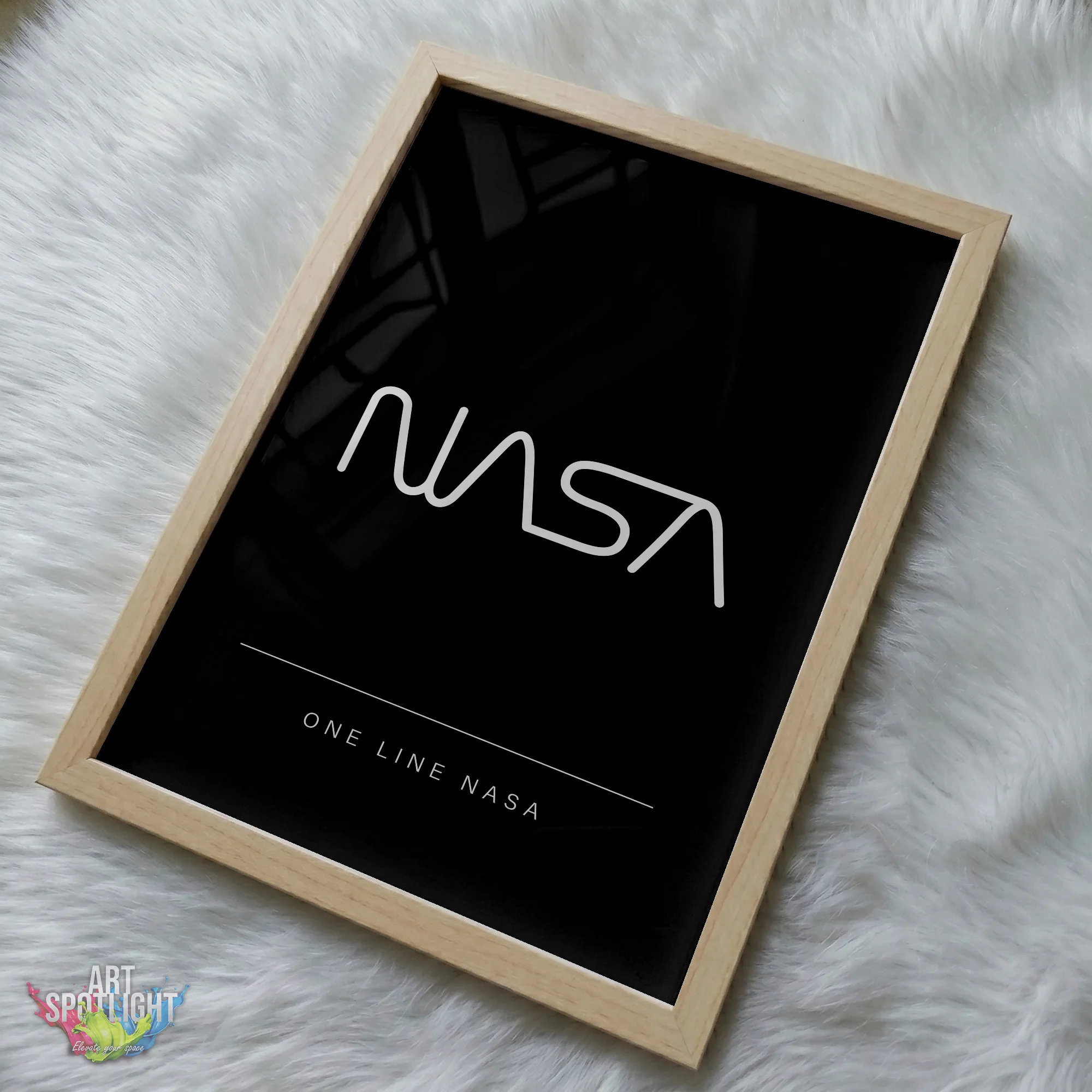 NASA ONE LINE LOGO