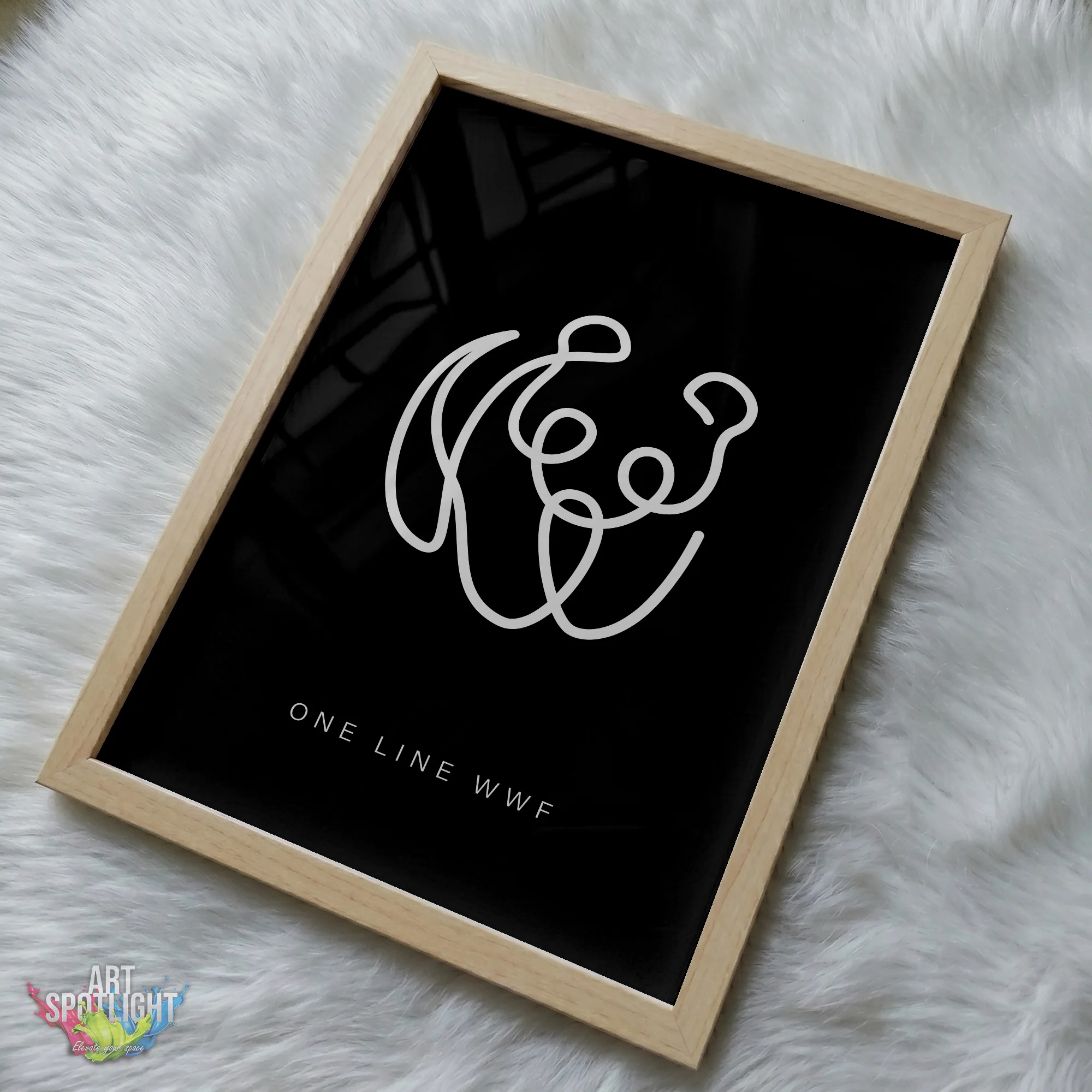 WWF ONE LINE LOGO
