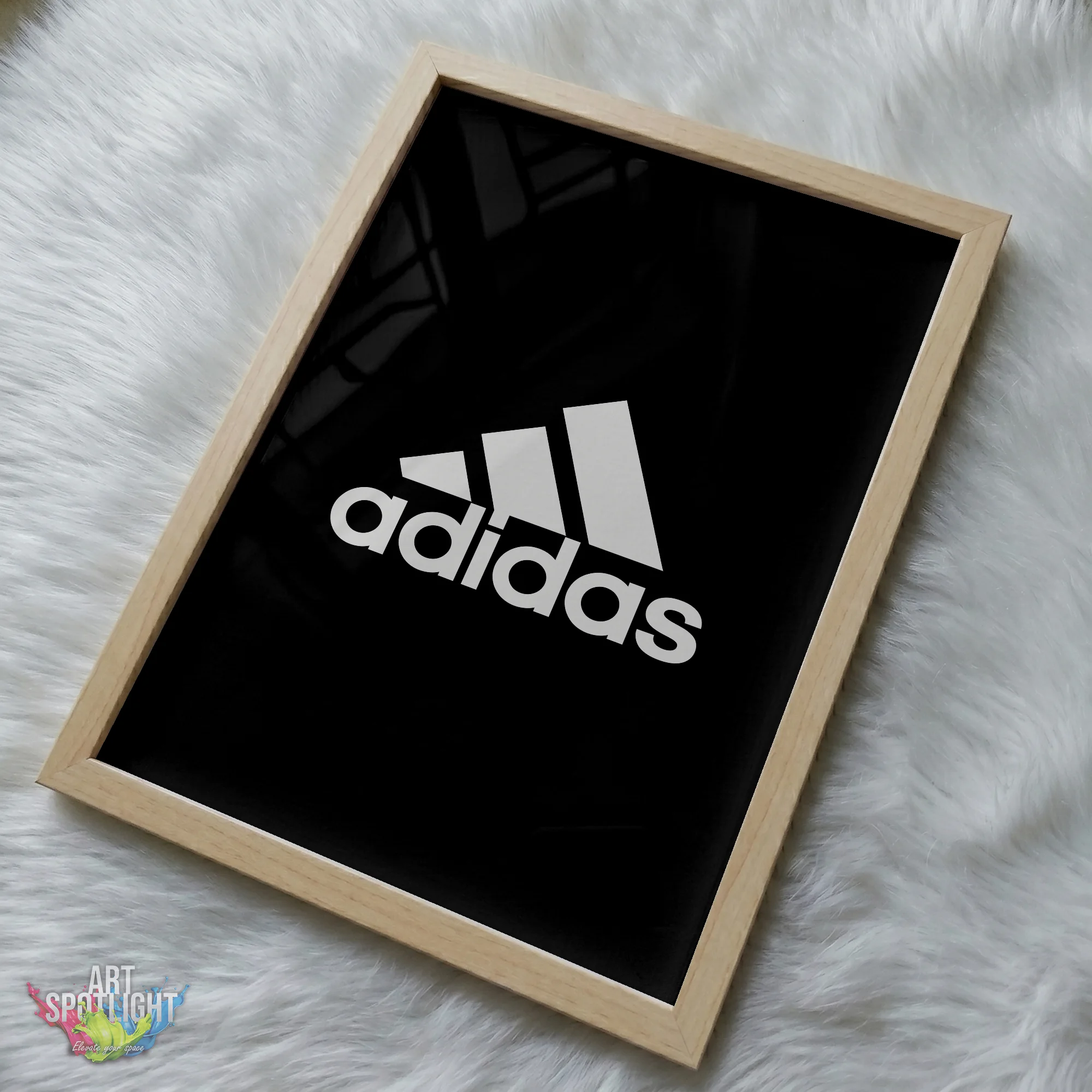ADIDAS WHITE LOGO