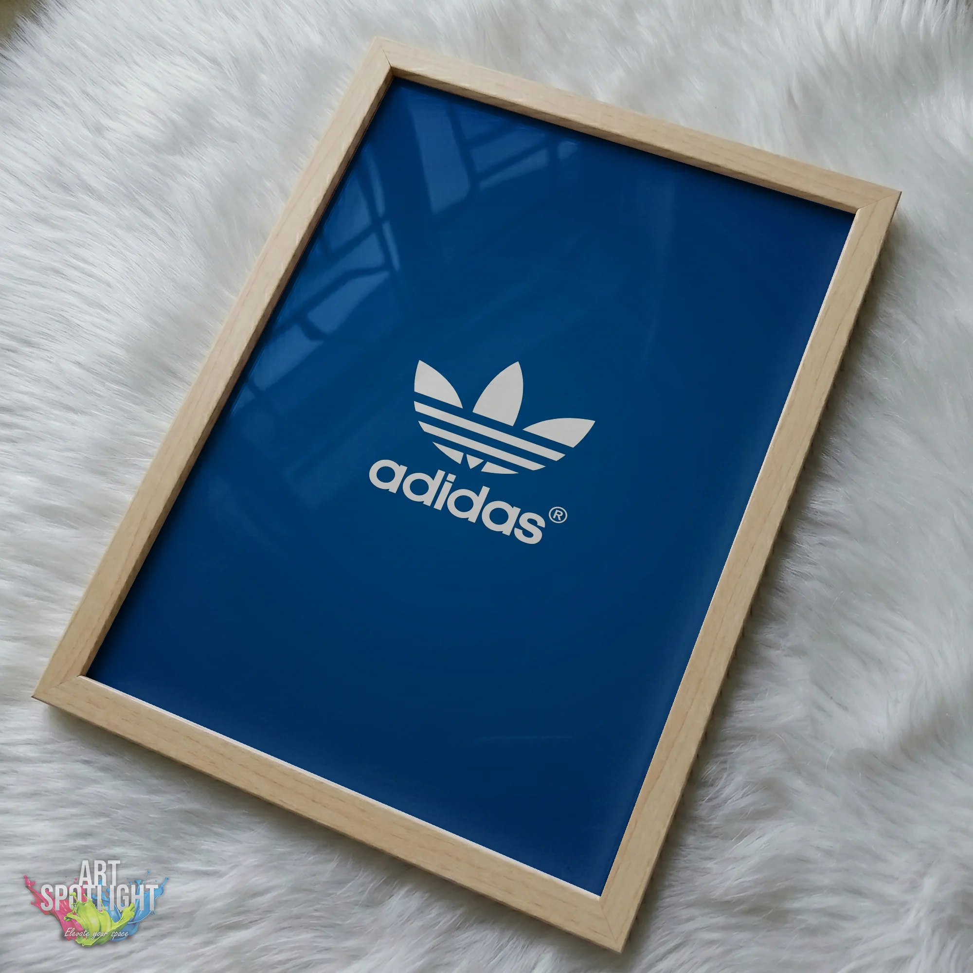 ADIDAS BLUE TREFOIL