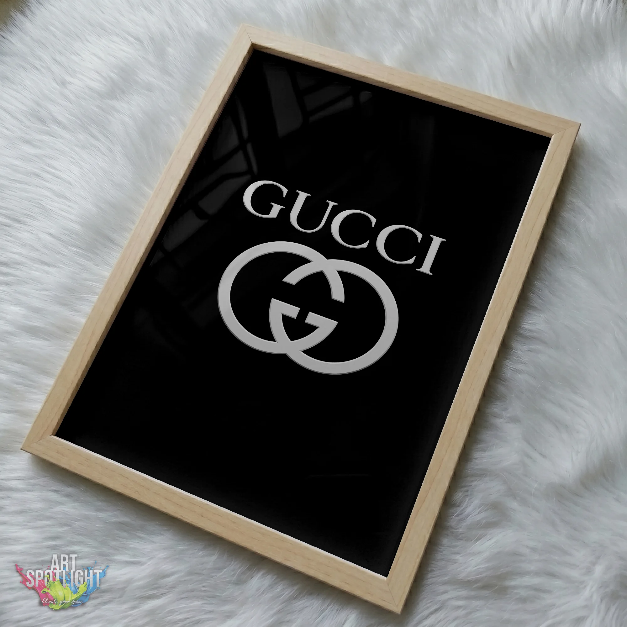 GUCCI SILVER LOGO