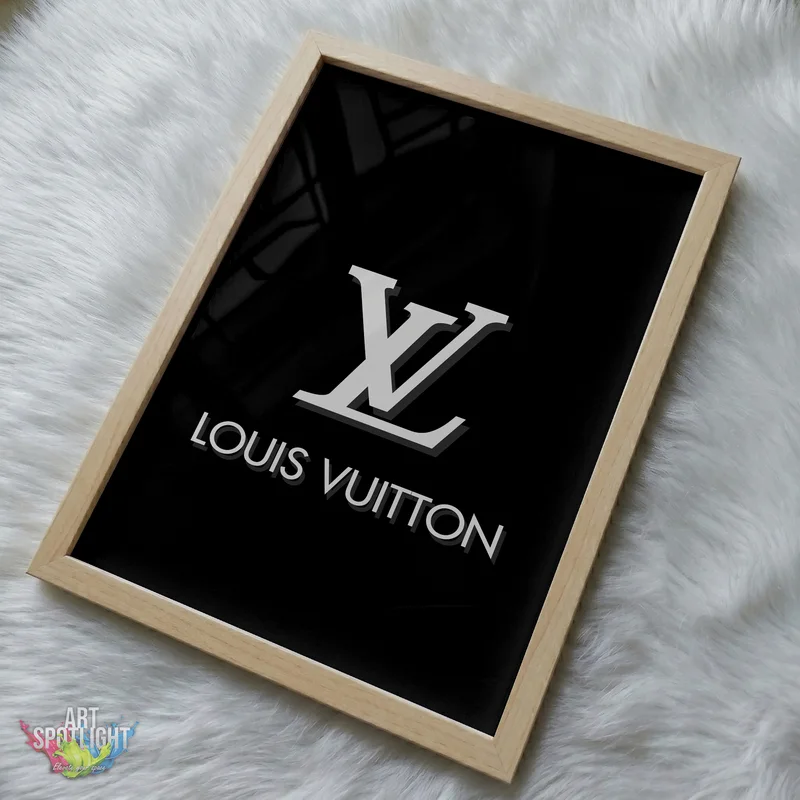LOUIS VUITTON WHITE LOGO