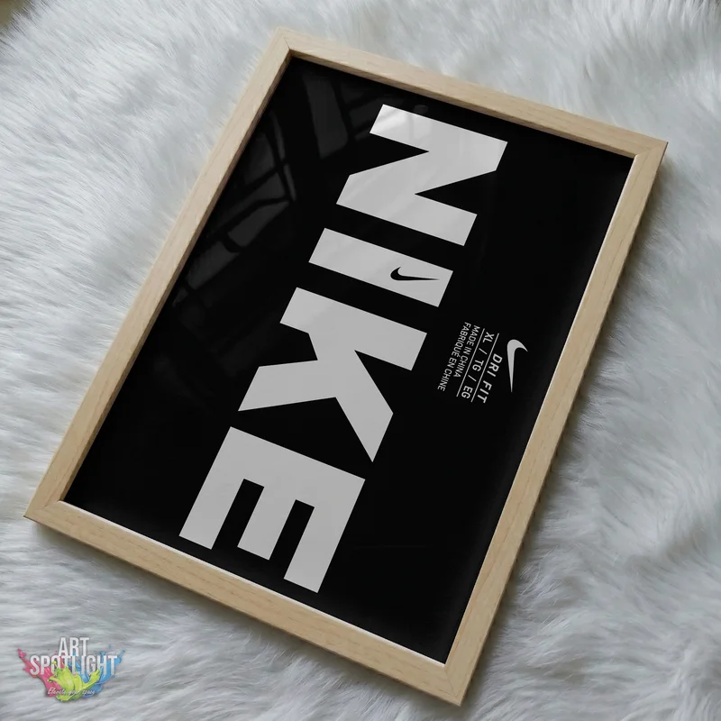 NIKE VERTICAL TYPOGRAPHY