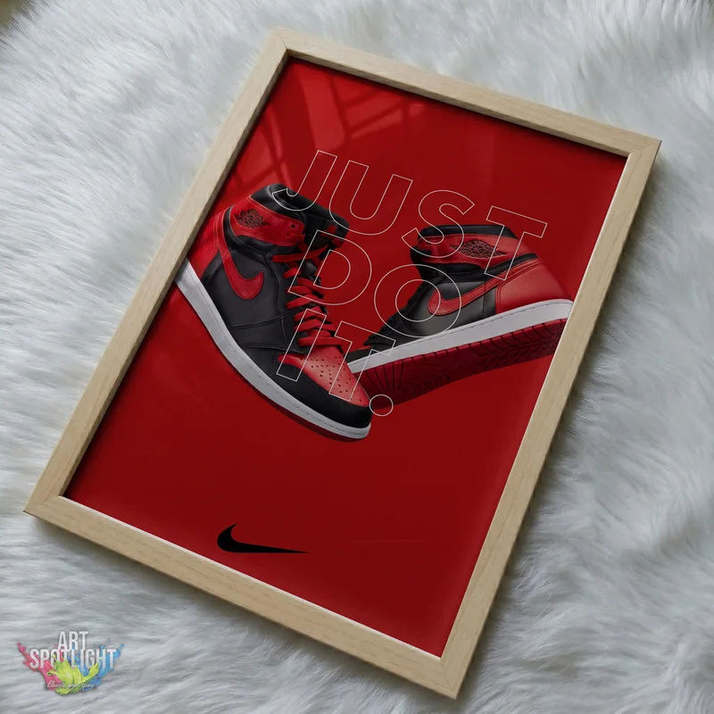 AIR JORDAN 1 BLACK AND RED