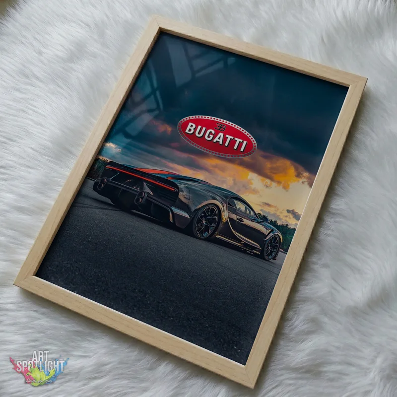 BUGATTI AT SUNSET