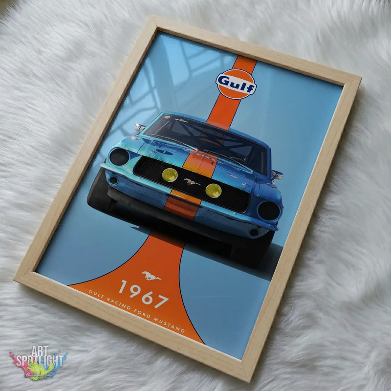 1967 GULF FORD MUSTANG