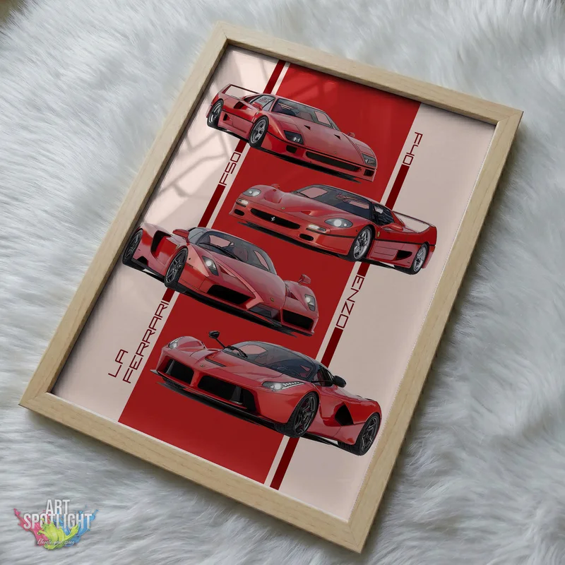 FERRARI SUPERCAR EVOLUTION