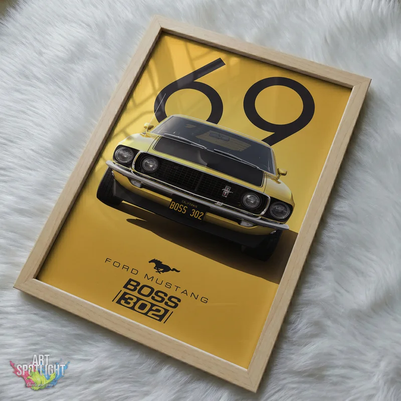 1969 MUSTANG BOSS 302