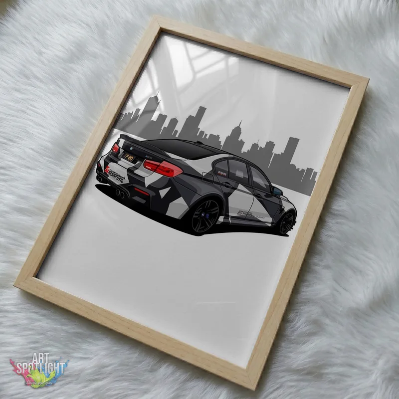 BMW M3 CITY SKYLINE