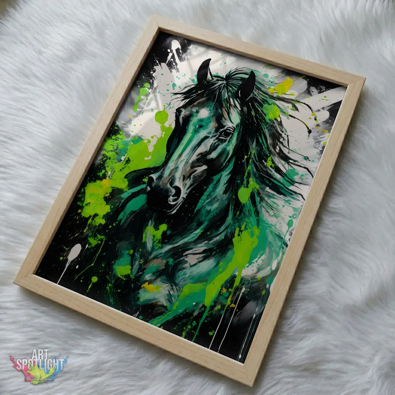 EMERALD HORSE PORTRAIT