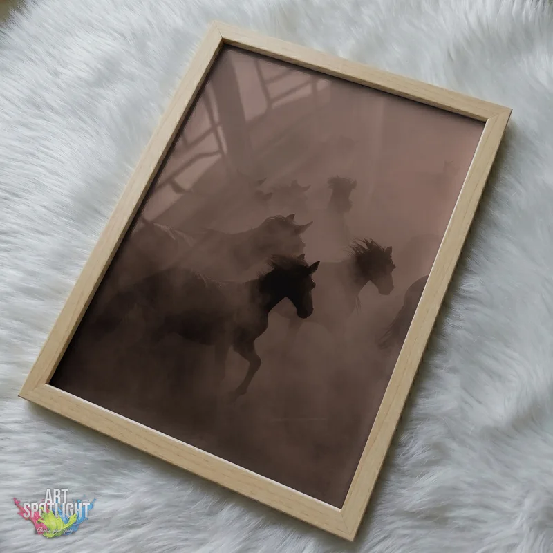 HORSES IN THE DUST