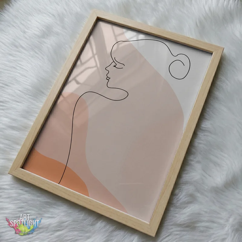 WOMAN IN PROFILE