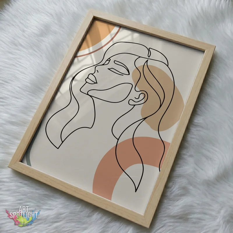 WOMAN IN PROFILE
