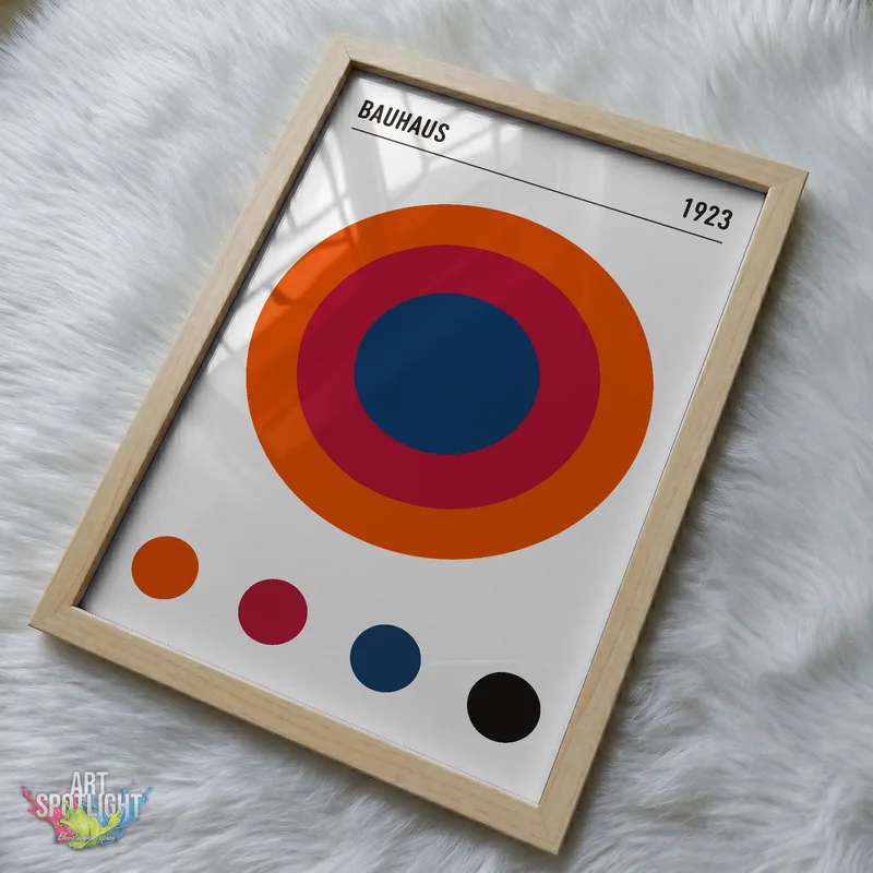 BAUHAUS CONCENTRIC CIRCLES