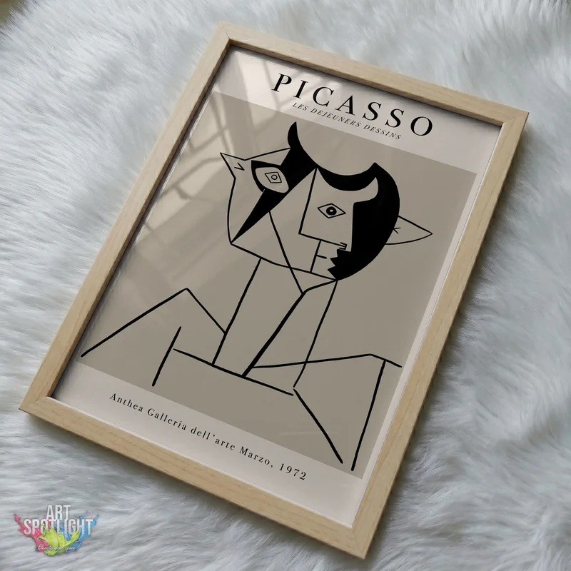 ABSTRACT GEOMETRIC PORTRAIT