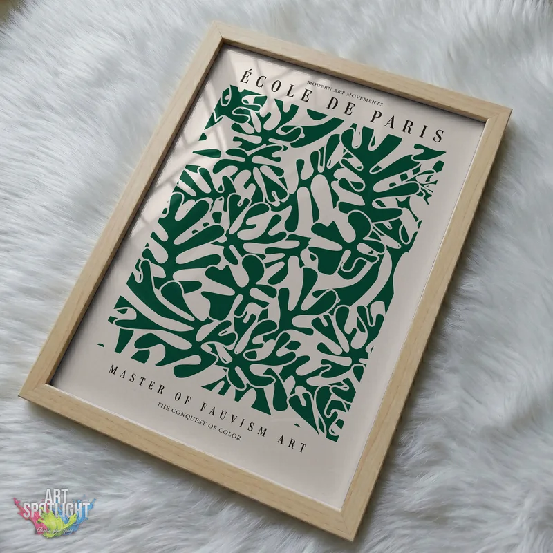 GREEN ORGANIC SHAPES