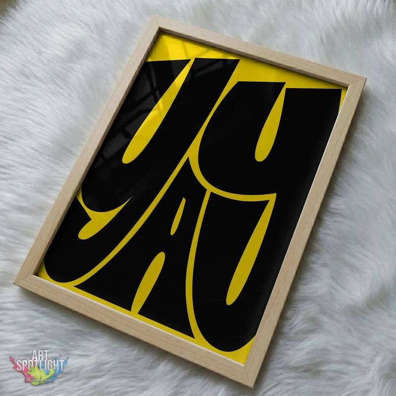 BLACK AND YELLOW CURVES