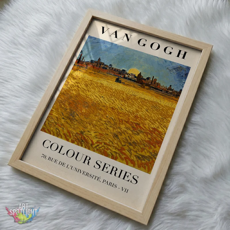 GOLDEN FIELDS AT SUNSET