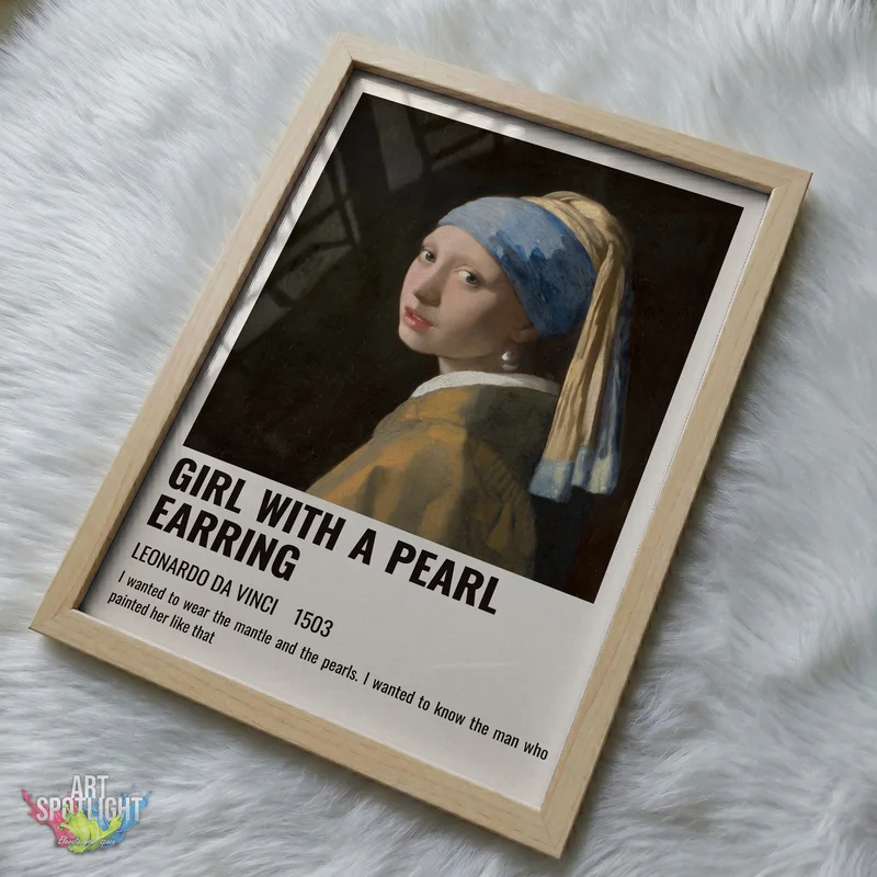 GIRL WITH A PEARL EARRING — JOHANNES VERMEER