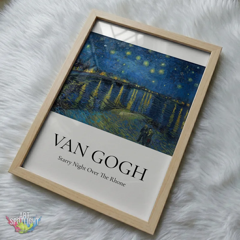 STARRY NIGHT OVER THE RHÔNE — VINCENT VAN GOGH