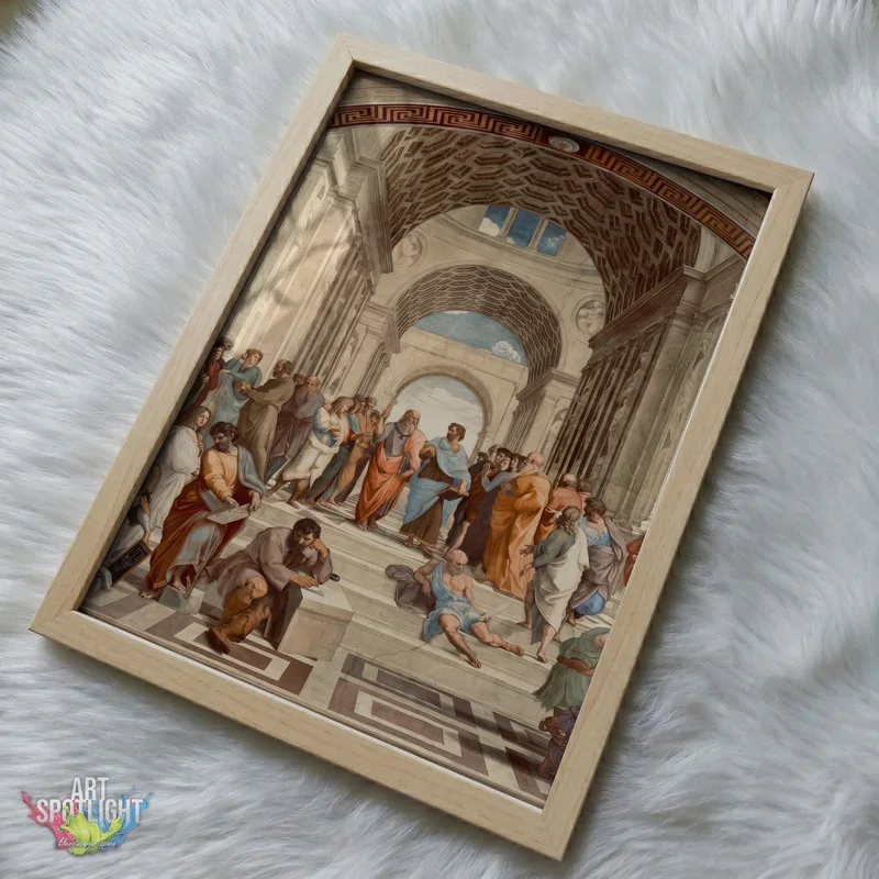 THE SCHOOL OF ATHENS BY RAPHAEL