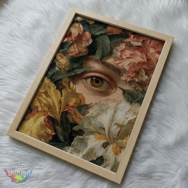 THE GAZE BENEATH THE BLOOMS
