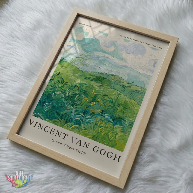 GREEN WHEAT FIELDS — VINCENT VAN GOGH