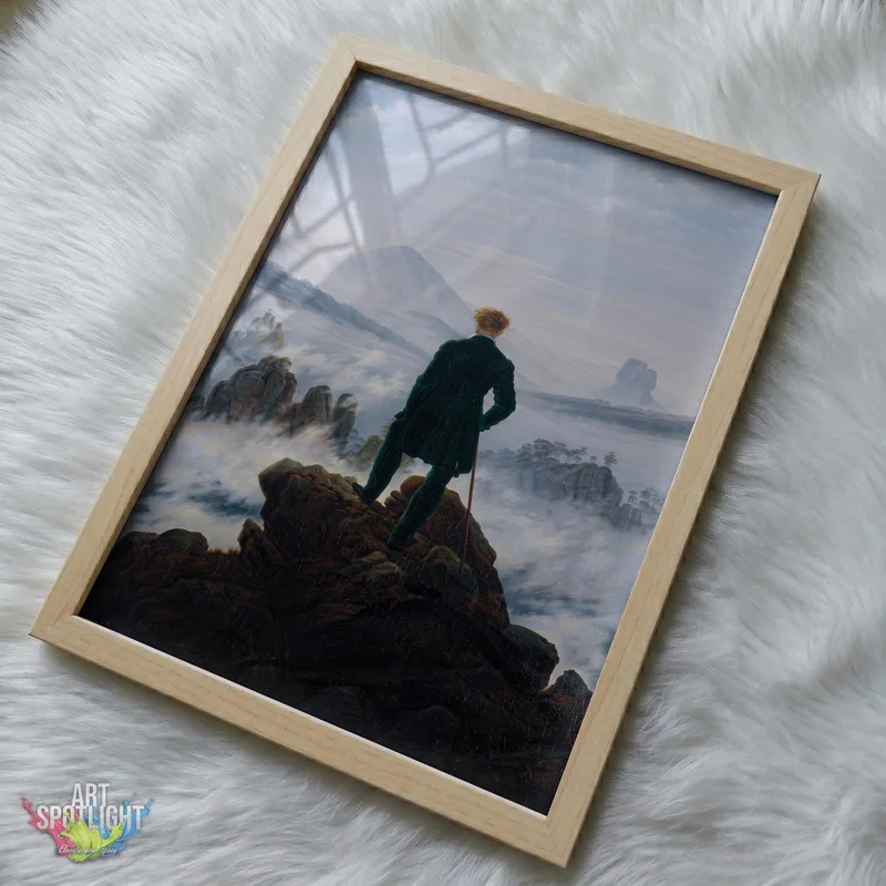 WANDERER ABOVE THE SEA OF FOG — CASPAR DAVID FRIEDRICH