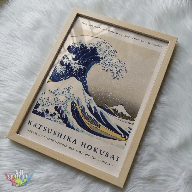 THE GREAT WAVE OFF KANAGAWA — KATSUSHIKA HOKUSAI