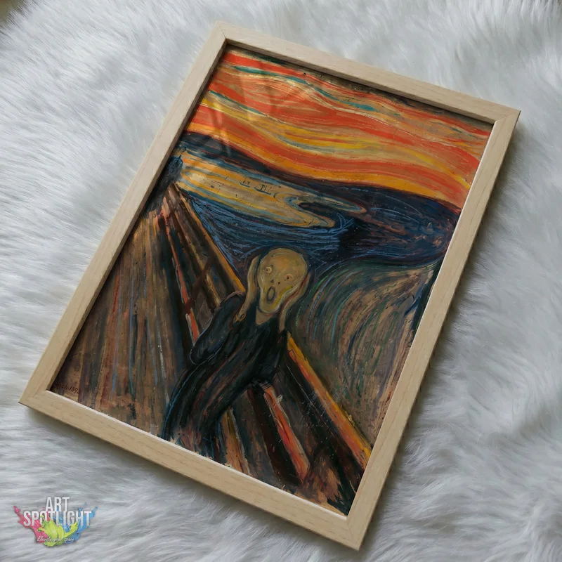 THE SCREAM BY EDVARD MUNCH