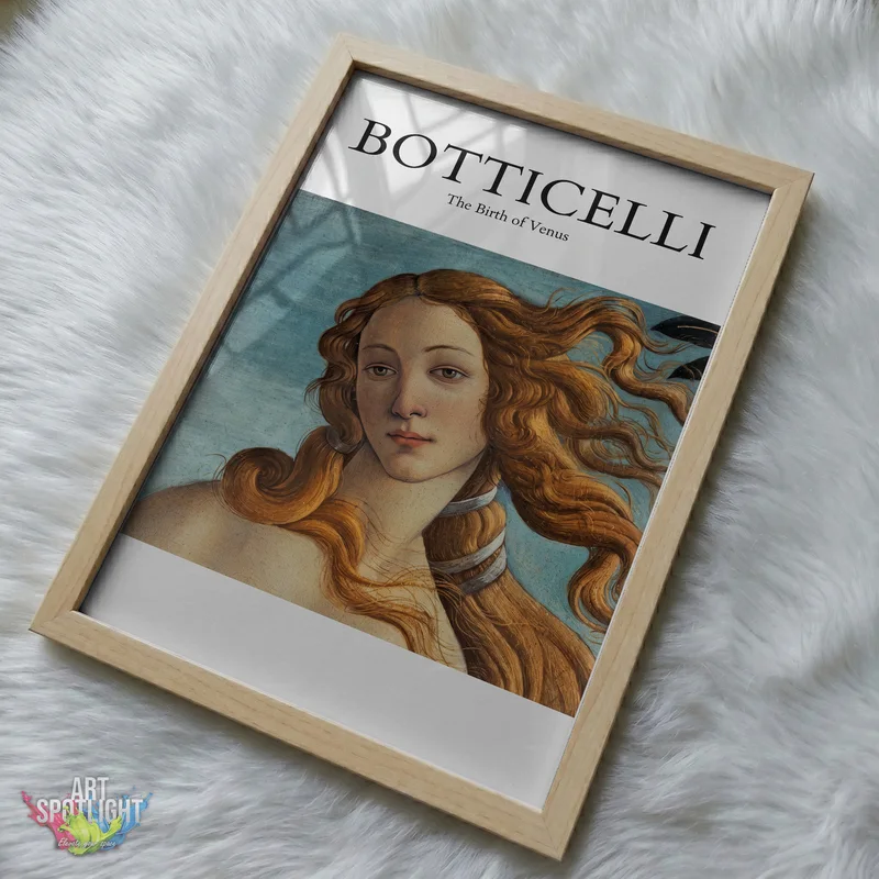 THE BIRTH OF VENUS — BOTTICELLI