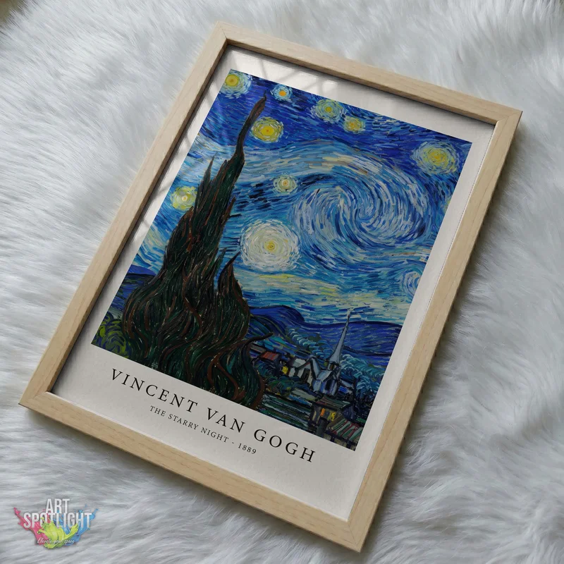 THE STARRY NIGHT — VINCENT VAN GOGH