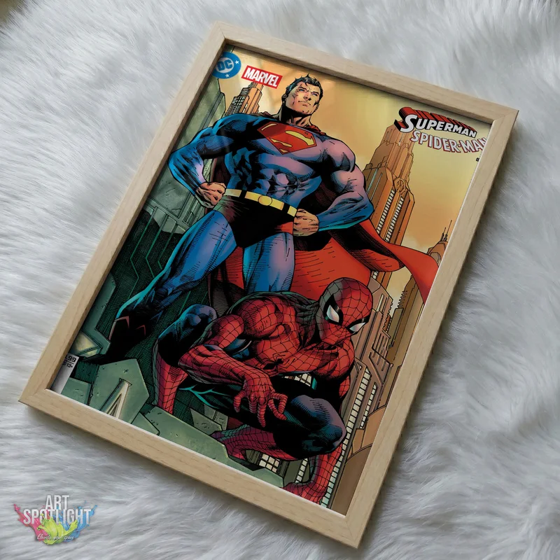 SUPERMAN AND SPIDER-MAN