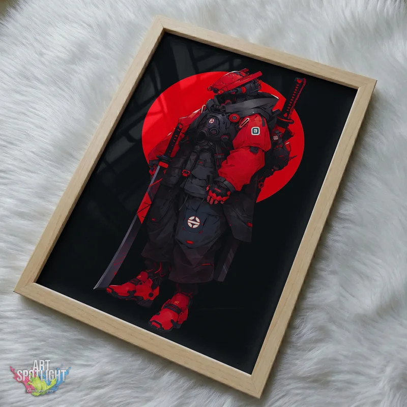 CRIMSON CYBER SAMURAI