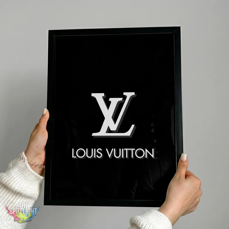 LOUIS VUITTON WHITE LOGO