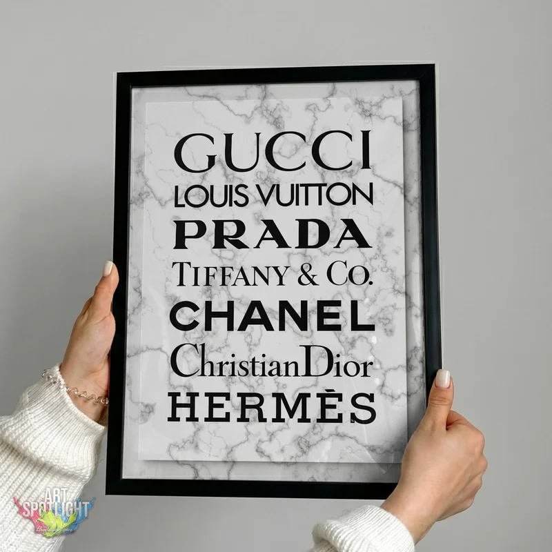 LUXURY FASHION WHITE MARBLE
