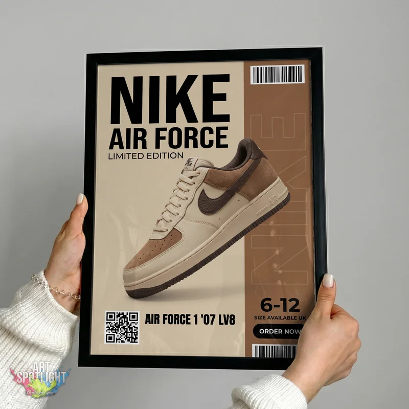 NIKE AIR FORCE 1 TAN