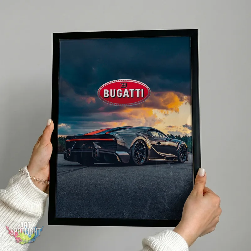 BUGATTI AT SUNSET
