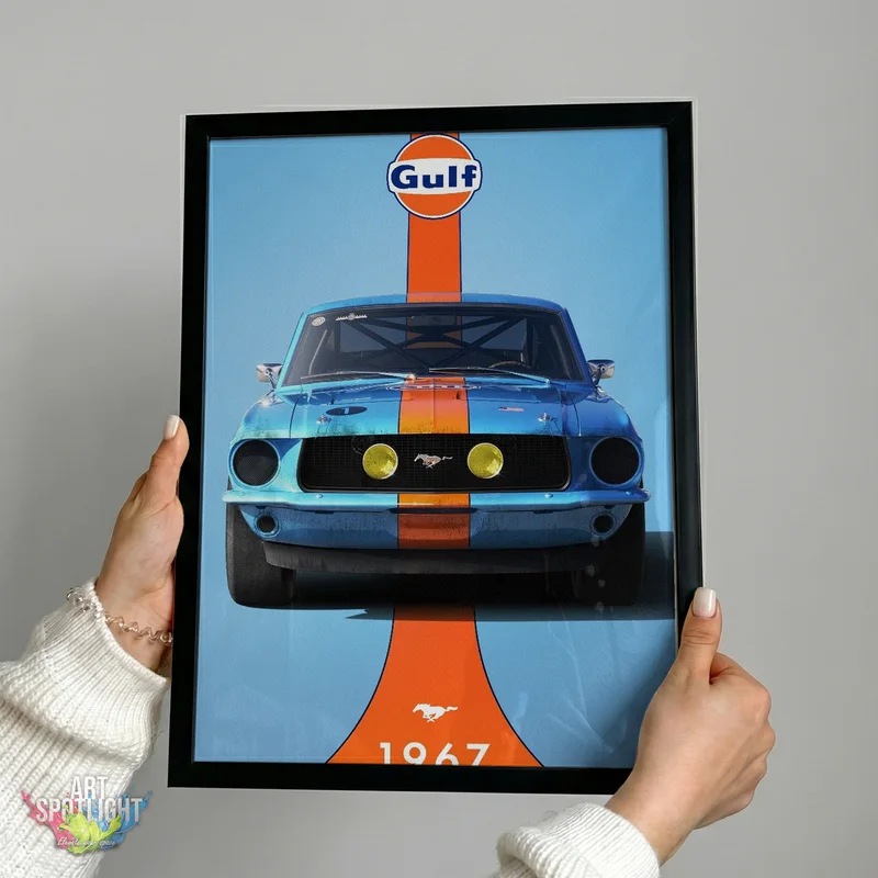 1967 GULF FORD MUSTANG