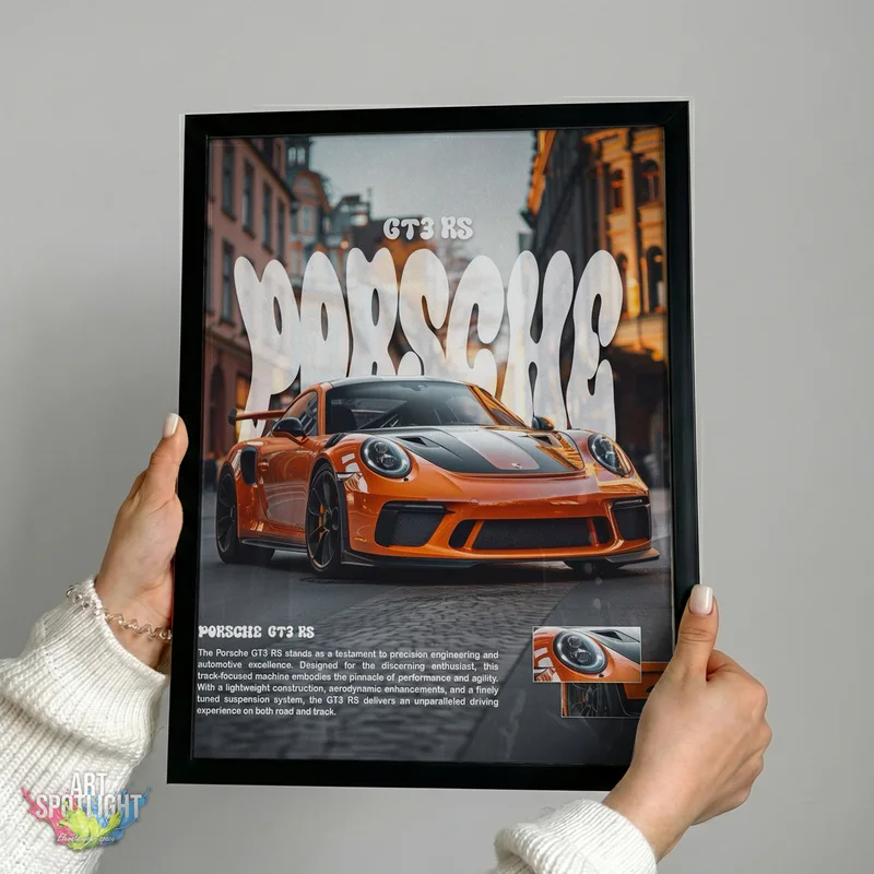 ORANGE PORSCHE 911 GT3 RS