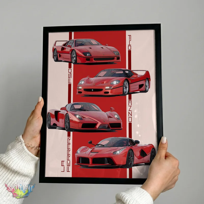 FERRARI SUPERCAR EVOLUTION