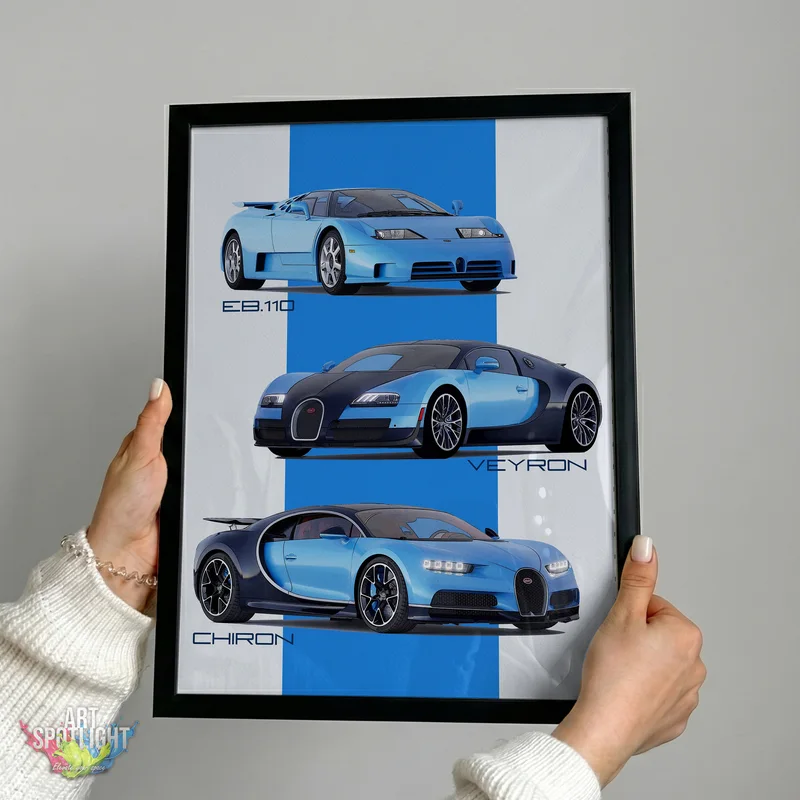 BUGATTI SUPERCAR EVOLUTION