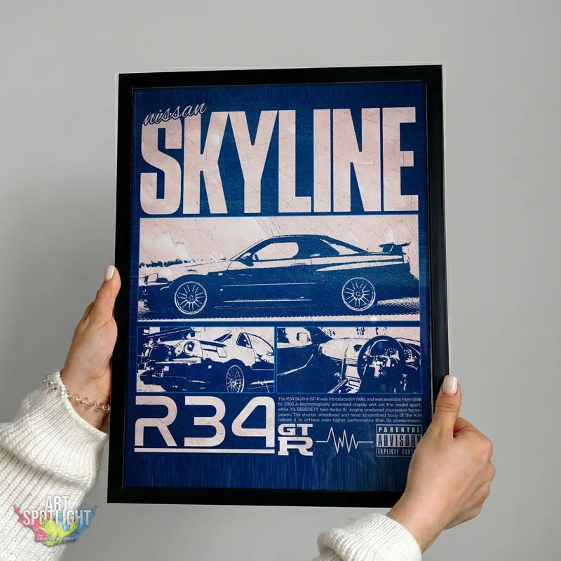 NISSAN SKYLINE GT-R R34