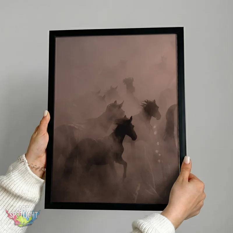 HORSES IN THE DUST