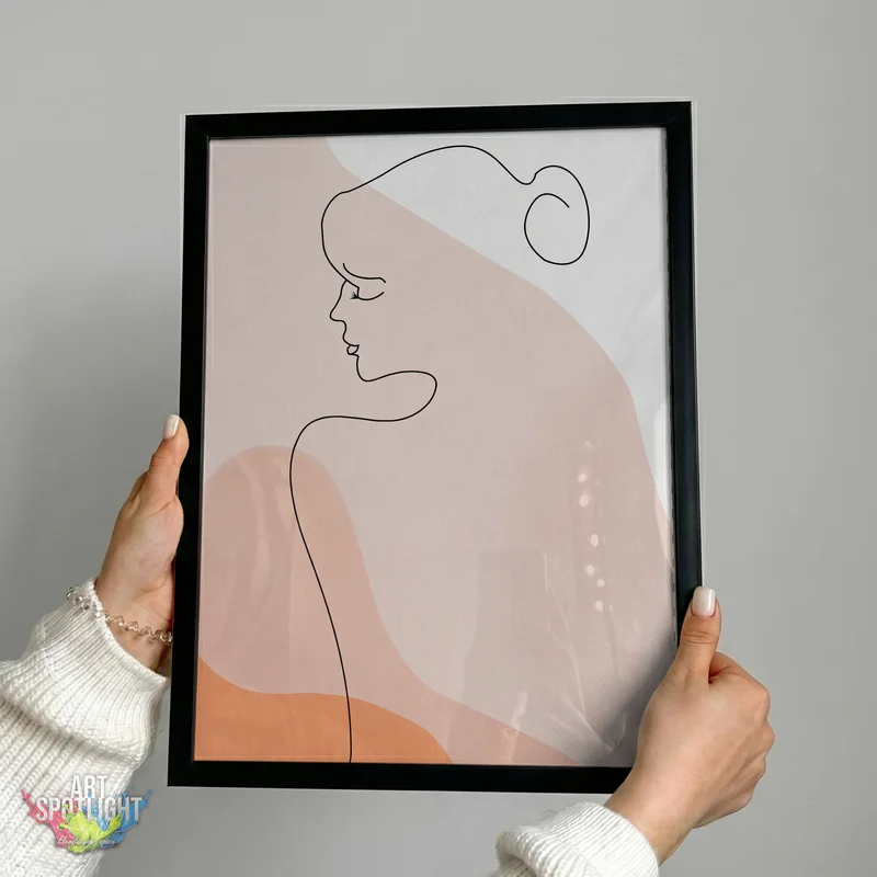 WOMAN IN PROFILE